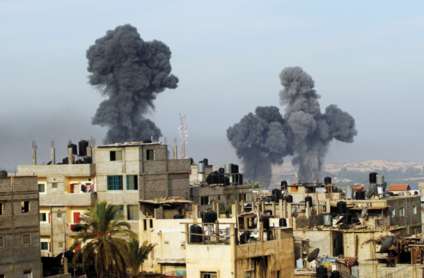 Gaza, najprej taborišče, zdaj še bojišče