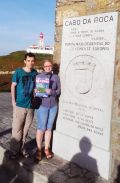 Robi & Manja, Cabo da Roca, Portugalska / Foto naključni turist