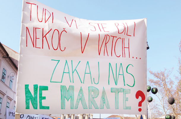 Vrtec ali piščančja farma?