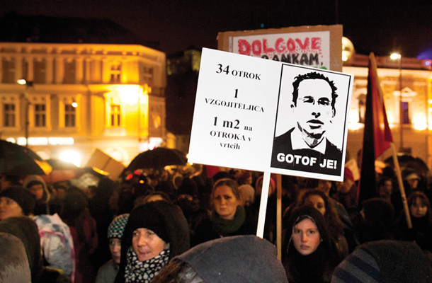 Medtem pa v Ljubljani protestirajo ostanki stare miselnosti, ki ne razumejo duha časa