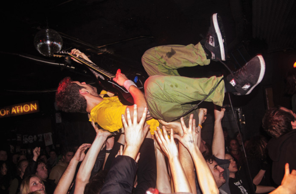 Hardcore punk: Aktivna Propaganda, klub Gromka, Ljubljana