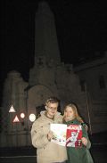 Zombiji na Dunaju: Ivan in Nadina, pokopališče Zentralfriedhof, Avstrija / Foto Zoran Smiljanič