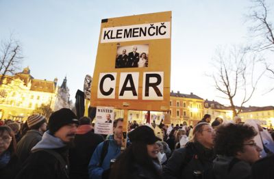 Hommage komisiji za preprečevanje korupcije. Ljubljana, 11. januar 2013. 