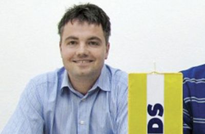 Aleš Bobič, občinski tajnik SDS v Radovljici