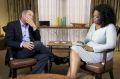 Lance Armstrong med kesanjem pri Opri Winfrey