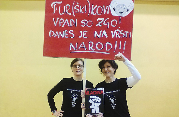 Stavka SVIZ etc. / Foto Barbara Rozman