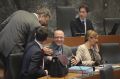 Bivši pravosodni minister Pličanič ter njegov formalni naslednik Gorenak in de facto ministrica Brezigarjeva 