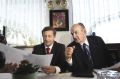 Karl Erjavec in Ljubo Jasnič, kandidata za novega predsednika Desus-a