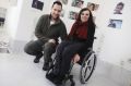 Dejan Mijović in Mirjam Kanalec, fotografska razstava z Galom Jakičem, foto sekcija Društva paraplegikov ljubljanske pokrajine, Mestna občina Ljubljana