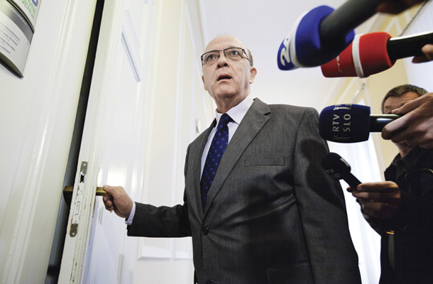 Minister za pritiske Vinko Gorenak 