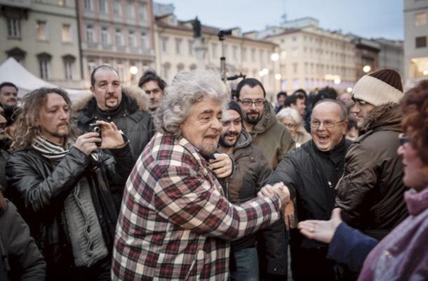 Beppe Grillo je zmagal tudi v Trstu