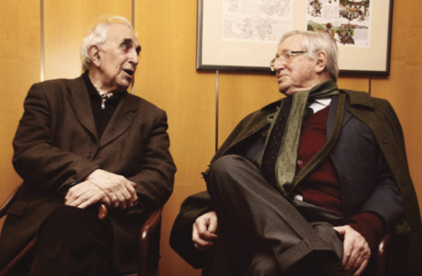 Jurij Gustinčič in Dimitrij Volčič o gibanju neuvrščenih, Kulturni dom, Gorica, I 