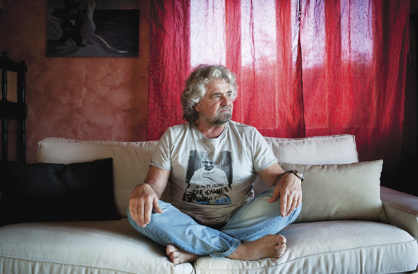 Beppe Grillo doma