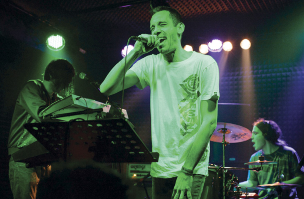 Ewok, predstavitev prvenca No time, klub CH0, Metelkova, Ljubljana