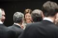 Nova predsednica vlade je namesto s šampanjcem po izvolitvi vlade nazdravljala z vodo