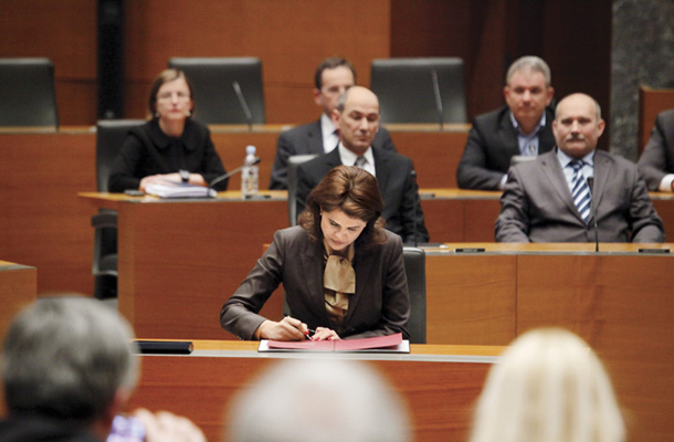 Premierka Alenka Bratušek