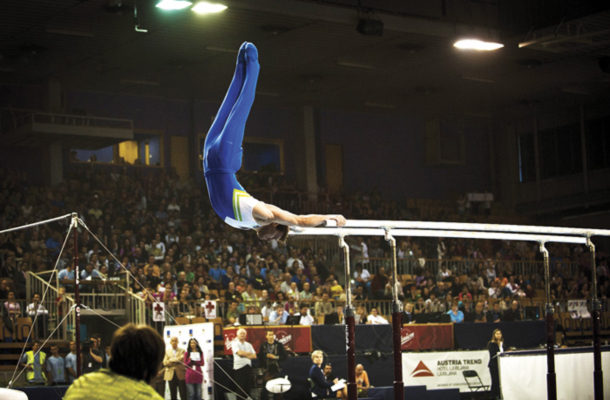 Mitja Petkovšek, Svetovni pokal v gimnastiki, Hala Tivoli, Ljubljana