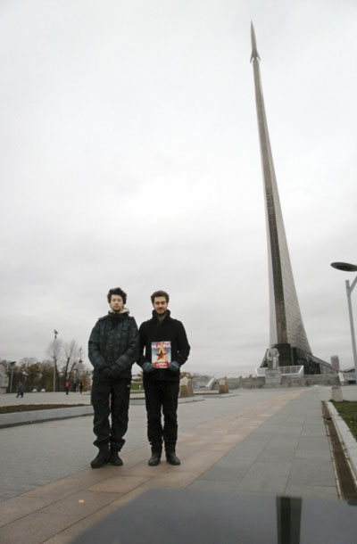 Spomenik osvajalcem vesolja, Moskva, Rusija / Foto Andrej Panker