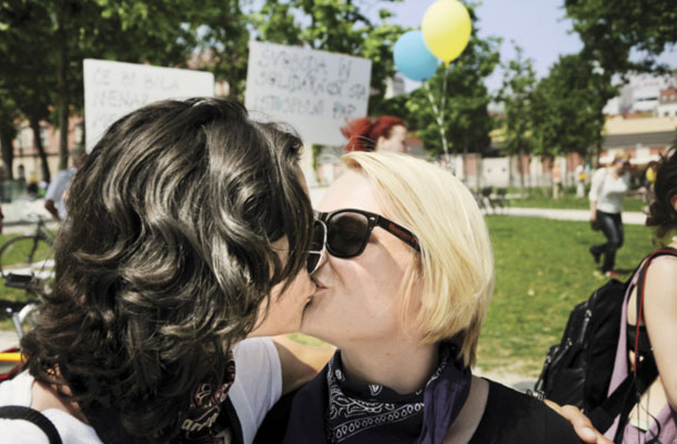 Foto tedna Parada ponosa 2013 pod geslom »Svoboda in solidarnost sta istospolni par«, Ljubljana