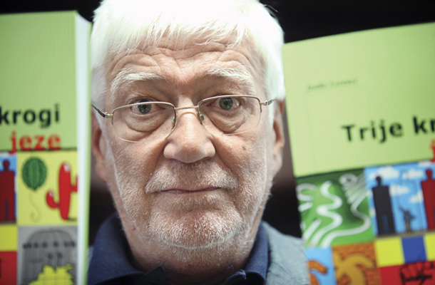 Janko Lorenci, predstavitev knjige Trije krogi jeze, knjigarna Konzorcij, Ljubljana