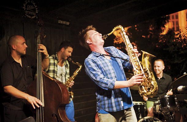 Študentski jam session, večer jazzovske improvizacije, Jazz klub Gajo, Ljubljana