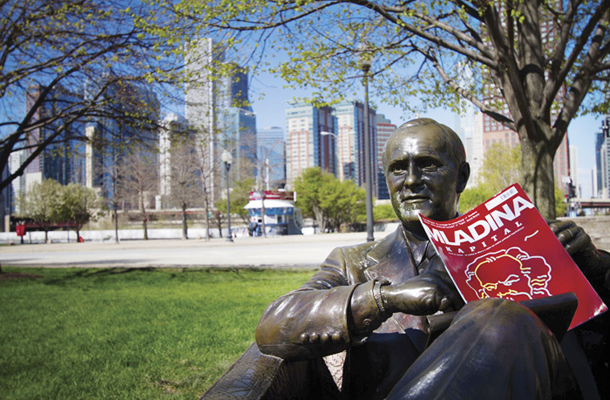 Komik Bob Newhart alias Dr. Bob Hartley, Chicago, ZDA / Foto Elena