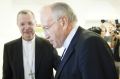 Nadškofa Anton Stres in Marjan Turnšek, ki sta sprejela »povabilo papeža Frančiška«, in se odpovedala položaju