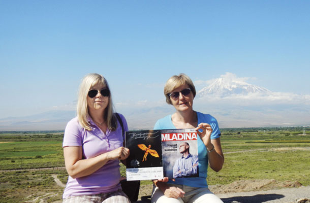 Pred goro Ararat, Armenija / Foto Štefan
