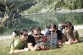 Nekdanji cimri skupaj na Krnskem jezeru / Foto Helena Luzar