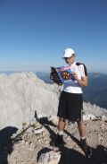 2558 m, na Grintovcu / Foto Miran Drenovec