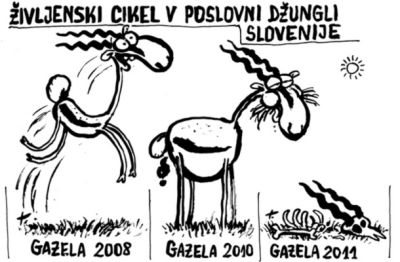 Napovedna ilustracija iz Mladine leta 2011