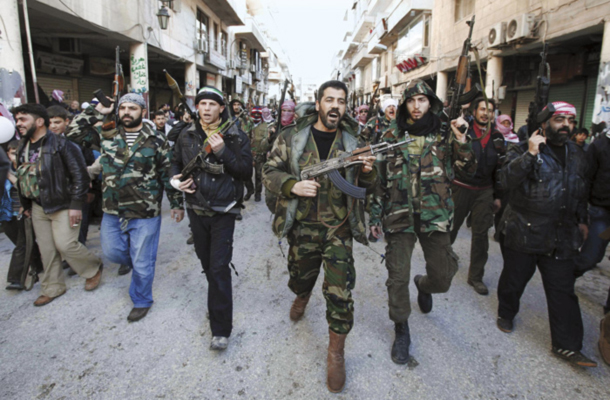 Vojaki sirske osvobodilne vojske 