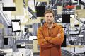 Miha Štrukelj  »1415 kvadratov, približno«, razstava, Galerija P74, Ljubljana