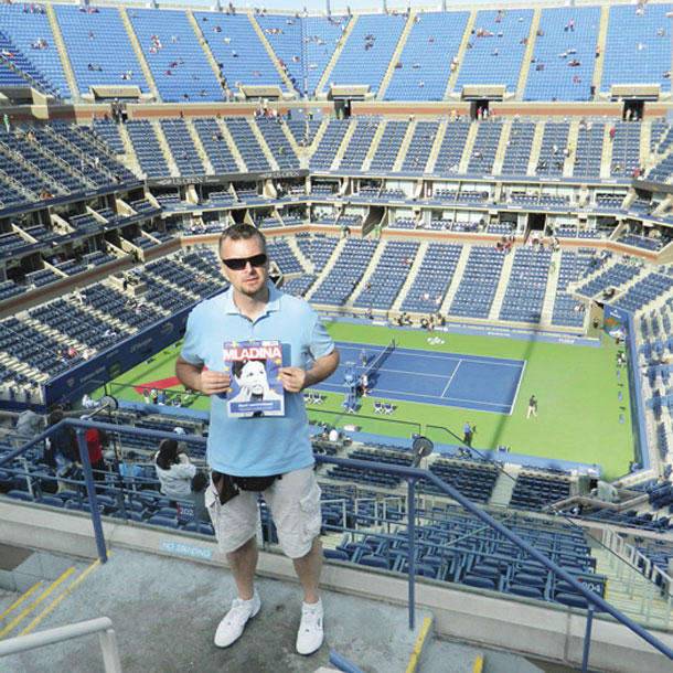 US Open 2013, Arthur Ashe, New York, ZDA / Foto IK