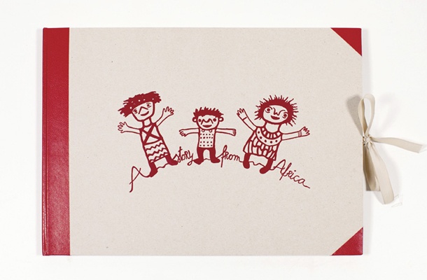 Naslovnica knjige Zgodba iz Afrike