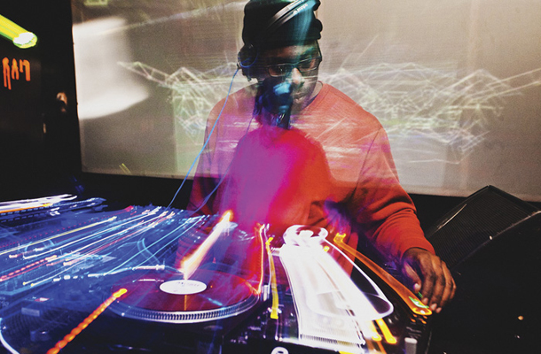 Črni pas detroitskega deep hausa Fred Perkins alias Fred P., Klub K4, Ljubljana