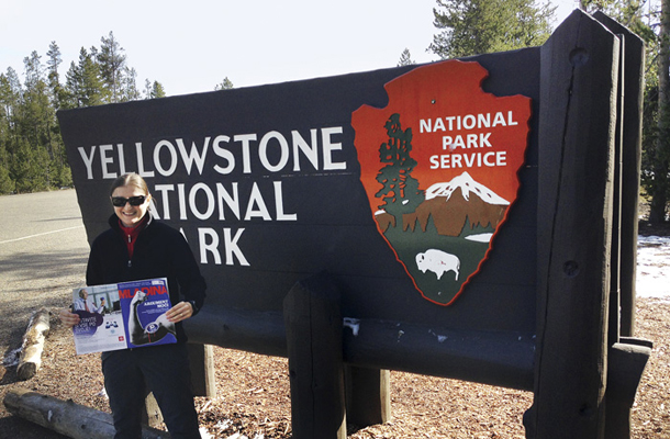 Poročno potovanje, Yellowstone park, ZDA / Foto Urška Saletinger
