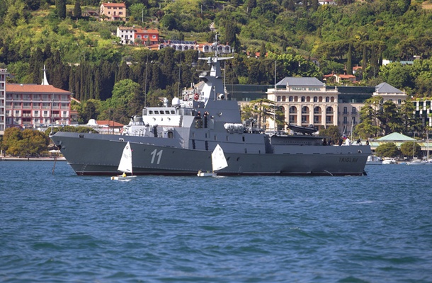 Ponos slovenske vojaške mornarice – vojaška ladja Triglav