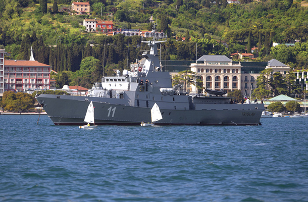 Ponos slovenske vojaške mornarice – vojaška ladja Triglav 