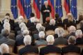 Foto tedna: Predsednik republike Borut Pahor odlikuje z redom za izredne zasluge Slovensko akademijo znanosti in umetnosti ob 75-letnici delovanja, Ljubljana