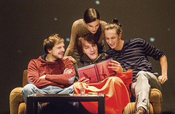 Nejc Gazvoda: Divjad, gledališka premiera, Mini teater LJ in Mestno gledališče Ptuj, Ptuj