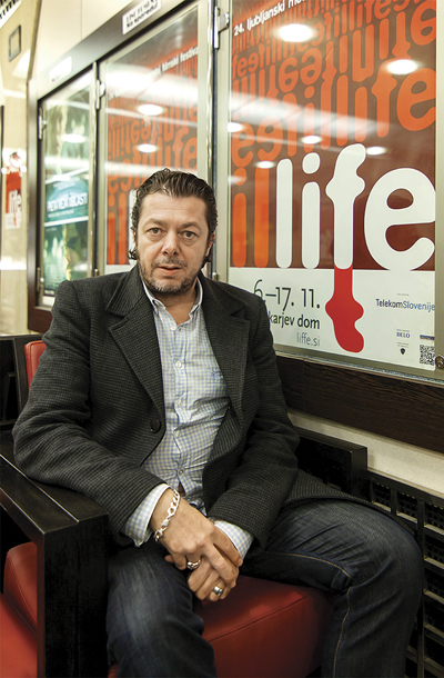 Thomas Arslan (D), režiser filma Zlato, v katerem igra Marko Mandić, kino Komuna, 24. LIFFe, Ljubljana