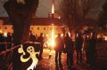 Začetek 5. festivala ognjenih ambientov in luči Ana Plamenita, dvorec Selo, Ljubljana