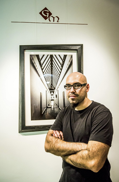 Avtor Anže Golob, odprtje fotografske razstave ’Ali verjameš, kar vidiš?, Galerija Magistrat, Ptuj
