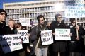 Protest pred državnim zborom 