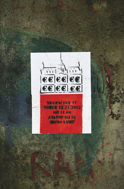 Filozofska fakulteta v Ljubljani 12. novembra 2013