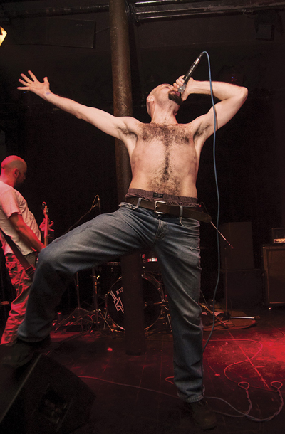 Laški metalcorovci In The Crossfire, koncert, Menza pri koritu, Ljubljana