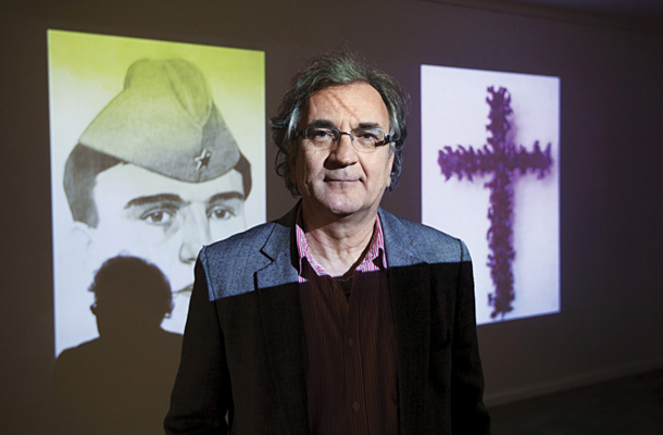 Dušan Mandić, likovna razstava Vojak D. M., Mestna galerija Ljubljana