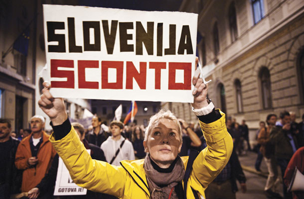 Razprodaja: Protest v Ljubljani, 29. oktober 2013