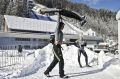 Trener Primož Peterka in varovanke, svetovni pokal za ženske, Planica